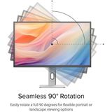 ALOGIC 32C4KPDW LED display 81,3 cm (32") 3840 x 2160 Pixels 4K Ultra HD Aluminium, Zwart