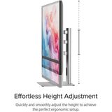 ALOGIC 32C4KPDW LED display 81,3 cm (32") 3840 x 2160 Pixels 4K Ultra HD Aluminium, Zwart