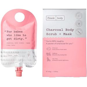 Frank Body - Charcoal Body Scrub & Mask - Scrub & Masker - Vegan - Charcoal