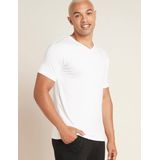 Boody - Bamboe Heren T-shirt V-hals Wit
