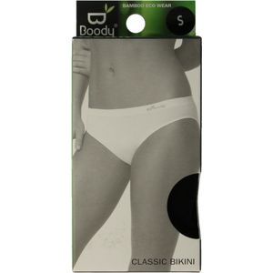 Boody - Classic Bikinislip - Zwart - Bamboe - Duurzaam en Comfortabel