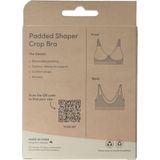 Boody - Padded Shaper Crop Bra - Nude - BH