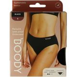 Boody - Menstruatieondergoed - Bikinislip - Zwart - 1 Stuk