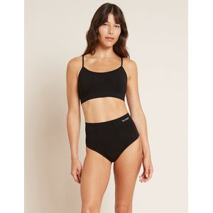 Menstruatieondergoed tailleslip zwart licht/norm L