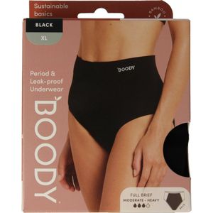 Boody - Classic Bikini - Menstruatieondergoed - Zwart - Normaal
