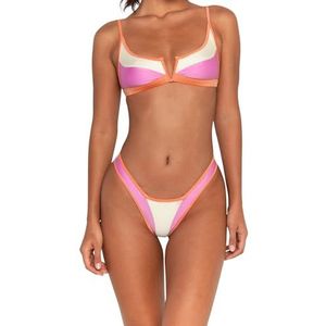 FAE House - Gypsy Bikini Top - Spritz - Luxe Dames Zwemmode - Perzik Pastel - 100% Duurzame Stoffen - Koude handwas - Maat M