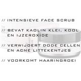 The Groomed Man Co. Face Magnet Scrub - Verwijdert Dode Huidcellen - Mannen Scrub - Exfoliant - 100ML