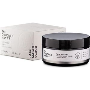The Groomed Man Co. Face Magnet Scrub - Verwijdert Dode Huidcellen - Mannen Scrub - Exfoliant - 100ML