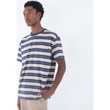 T-shirt - Indigo - Organic Flash - Korte Mouwen - 100% Katoen Biologisch