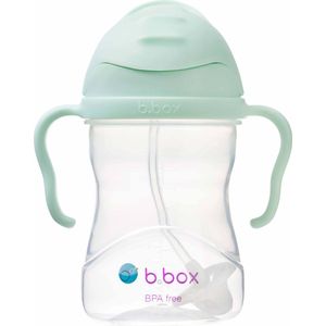 b.box Drinkbeker | Drink Vanuit Elke Hoek | Klapdeksel, Verzwaard Rietje, Lekvrij en Eenvoudige Grip | BPA-vrij, Vaatwasserbestendig | Vanaf 6+ Maanden | 240 ml