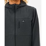 Elite Anti-Series - Zip-Thru Jas - Zwart - Polyester-Elastaanmix