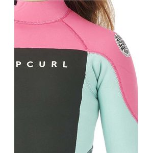 Rip Curl Meisjes Omega 4/3mm Rug Ritssluiting Wetsuit - Pi