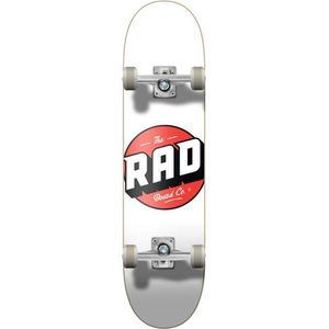 RAD - Logo Classic Progressive Compleet Skateboard White 8.0