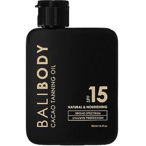 Bali Body - Cacao Tanning Oil - Tanning Olie - SPF15