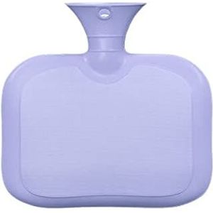 DieffematicRSD Warmwaterkruik Water Injectie Draagbare Warmer Warmwaterkruik Pocket Voeten Warm Water Zakken 1500ML Faux Konijnenbont Warmte Waterzak Warme Handtas (Color : Blue)