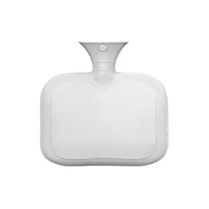 DieffematicRSD Warmwaterkruik Water Injectie Draagbare Warmer Warmwaterkruik Pocket Voeten Warm Water Zakken 1500ML Faux Konijnenbont Warmte Waterzak Warme Handtas (Color : White)