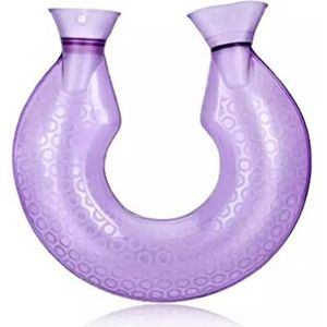 DieffematicRSD Warmwaterkruik Nekwarmer Warmwaterkruik Tas Transparant Warm Rustgevend Pijnlijke Warmte Warmwaterkruik Warmwaterkruik (Color : Pattern 2)