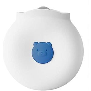 DieffematicRSD Warmwaterkruik Siliconen Warmwaterzak Waterinjectie Plug-in Verwarming Explosieveilige Lekvrije Hand- en Voet Warmwaterzak (Color : White)