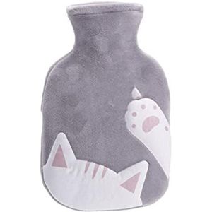 DieffematicRSD Warmwaterkruik Water Filling Cloth Cover Hot Water Bag Hand Warmer Student Watering Cloth Cover