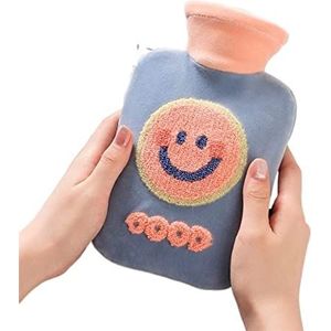 DieffematicRSD Warmwaterkruik Water Injection Hot Water Bag Warm Water Bag Water Explosion-proof Flushing Hand Warmer (Color : Blue)