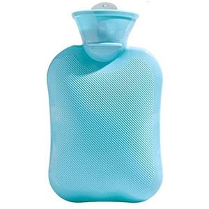 DieffematicRSD Warmwaterkruik Dikke Warm Water Flessen Draagbare Rubber Winter Warm Warm Water Zak Handwarmer Pocket Hand Voeten Warm Water Fles (Color : Gray)