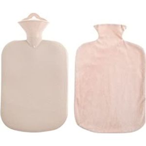 DieffematicRSD Warmwaterkruik Water Injection Hot Water Bag Knitted Cloth Cover Water-filled Hand Warmer Convenient Hand Warmer Bag (Color : Pink)