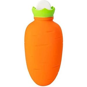 DieffematicRSD Warmwaterkruik Silicone Water Injection Hot Water Bag Convenient Hand Warmer Explosion-proof Hot Water Bag (Color : Orange)