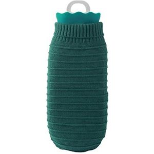DieffematicRSD Warmwaterkruik Waterinjectie Dikke rubberen warmwaterkruik Veilige warmwaterzak Dikker koud/warm Multifunctionele warmwaterzak voor tweeërlei gebruik (Color : Green)