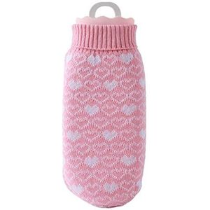 DieffematicRSD Warmwaterkruik Waterinjectie Dikke rubberen warmwaterkruik Veilige warmwaterzak Dikker koud/warm Multifunctionele warmwaterzak voor tweeërlei gebruik (Color : Pink)