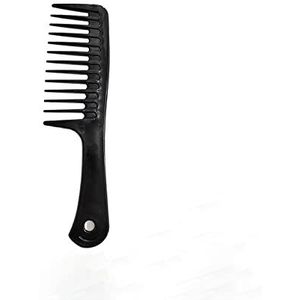 DieffematicSZ kam Portable Black Wide Tooth Comb Black Large Wide Tooth Comb For Hair Styling Tool