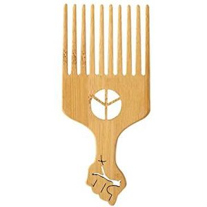 DieffematicSZ kam Hair Pick Comb With Fist Shape Handle Long Tooth Detangling Combs Hairdressing Styling Tool