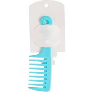 DieffematicSZ kam Small Large-tooth Curly Hair Comb Adult Female Smooth Hair Comb Wide-tooth No Knot Thickened Hairdressing Comb Styling Tool (Color : Mavi)