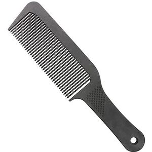 DieffematicSZ kam FeaturedTeeth Hair Clipper Comb Wide Hairdresser Men Hair Cutting Comb Barber Hair Comb For Man (Color : Schwarz)