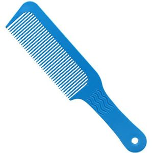 DieffematicSZ kam FeaturedTeeth Hair Clipper Comb Wide Hairdresser Men Hair Cutting Comb Barber Hair Comb For Man (Color : Mavi)