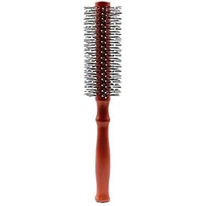 DieffematicSZ kam Brush Wood Round Comb Teeth Brush Curly Comb Unisex Hairdressing Styling Tool Comb