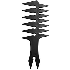 DieffematicSZ kam High Quality Professional Men Gold Styling Wide Tooth Hair Comb Multifunction Hairstyle Comb For Barbers