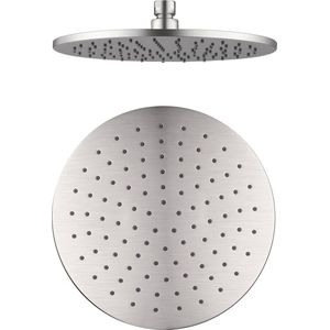Owen & Finch Ronde Douchekop | Regendouche Brushed Nickel 250mm