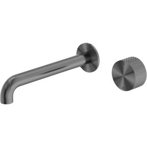Owen & Finch Opal Progressive Inbouw Wastafelmengkraan Brushed Graphite