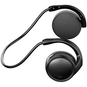 Hals Hung Headsets met Draadloze Bluetooth,5.0 Dimensionale Sound Sport Mannen Vrouwen Headsets, Zwart
