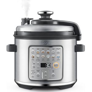 Sage de Fast Slow GO - Stomer + rijstkoker - Zilver
