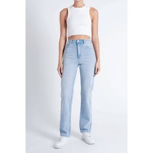 Abrand Jeans High Waist Straight Jeans 94 HIGH STRAIGHT GINA Light Blue Denim