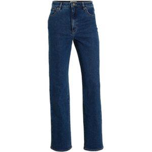 Abrand Jeans - 94 HIGH STRAIGHT BEL - Dark Blue Denim - High Waist