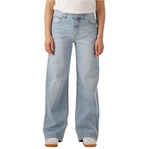 Abrand Jeans - Blauwe Baggy Gia Jeans - Dames