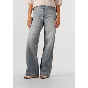 Abrand Jeans - High Waist Wide Leg Jeans - Lichtblauw - Denim
