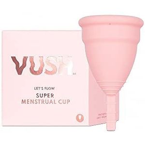 Vush Let's Flow Menstrual Cup - Super