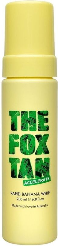 The Fox Tan Snelle bananenzweep Zonnebrandcrème, 200 ml