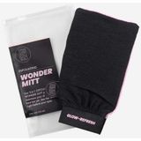 THE FOX TAN - Exfoliating Wonder Mitt - Scrubwant - Roze/Zwart - Dubbelzijdig