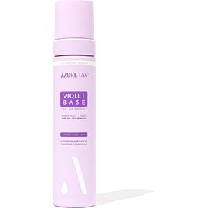 Azure Tan - Self Tan Mousse - Violet Base - Dark To Ultra Dark - 200ml
