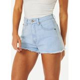 Rip Curl - Amy High Waist - Korte Broek - Retrolook - Relaxed Cut met Hoge Tailleband