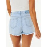 Rip Curl - Amy High Waist - Korte Broek - Retrolook - Relaxed Cut met Hoge Tailleband